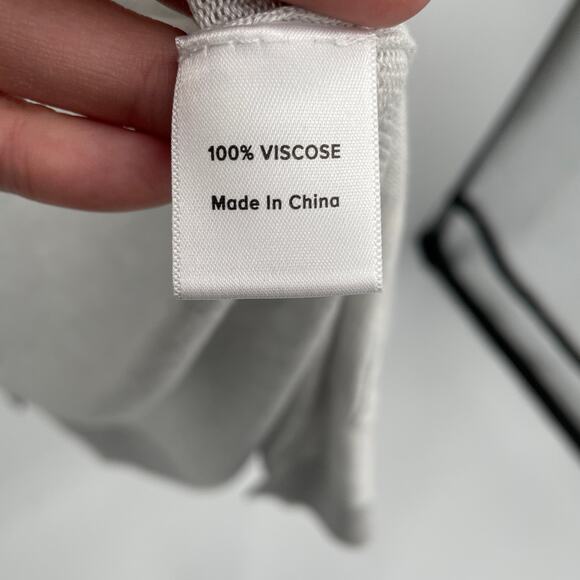 EVEREVE NWT Peyton Jensen Jayda Gray Duster Cardigan with Snake Trim // XS - Picture 13 of 14